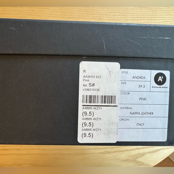 A'mmonde Atelier Pink Sandal Heels - NWT - Picture 3 of 7